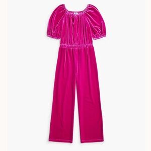 Crewcuts Fuchsia Velvet Garment